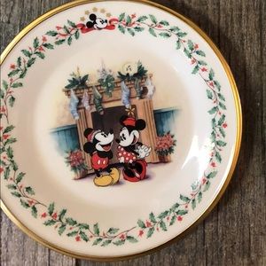 Lenox Christmas Plate - Disney